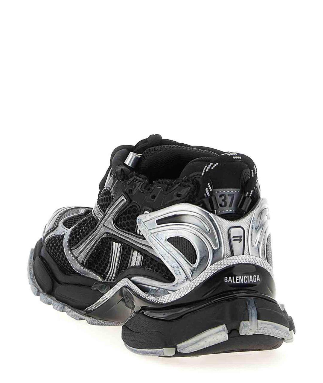 BALENCIAGA Черные синтетические кроссовки, фото 3