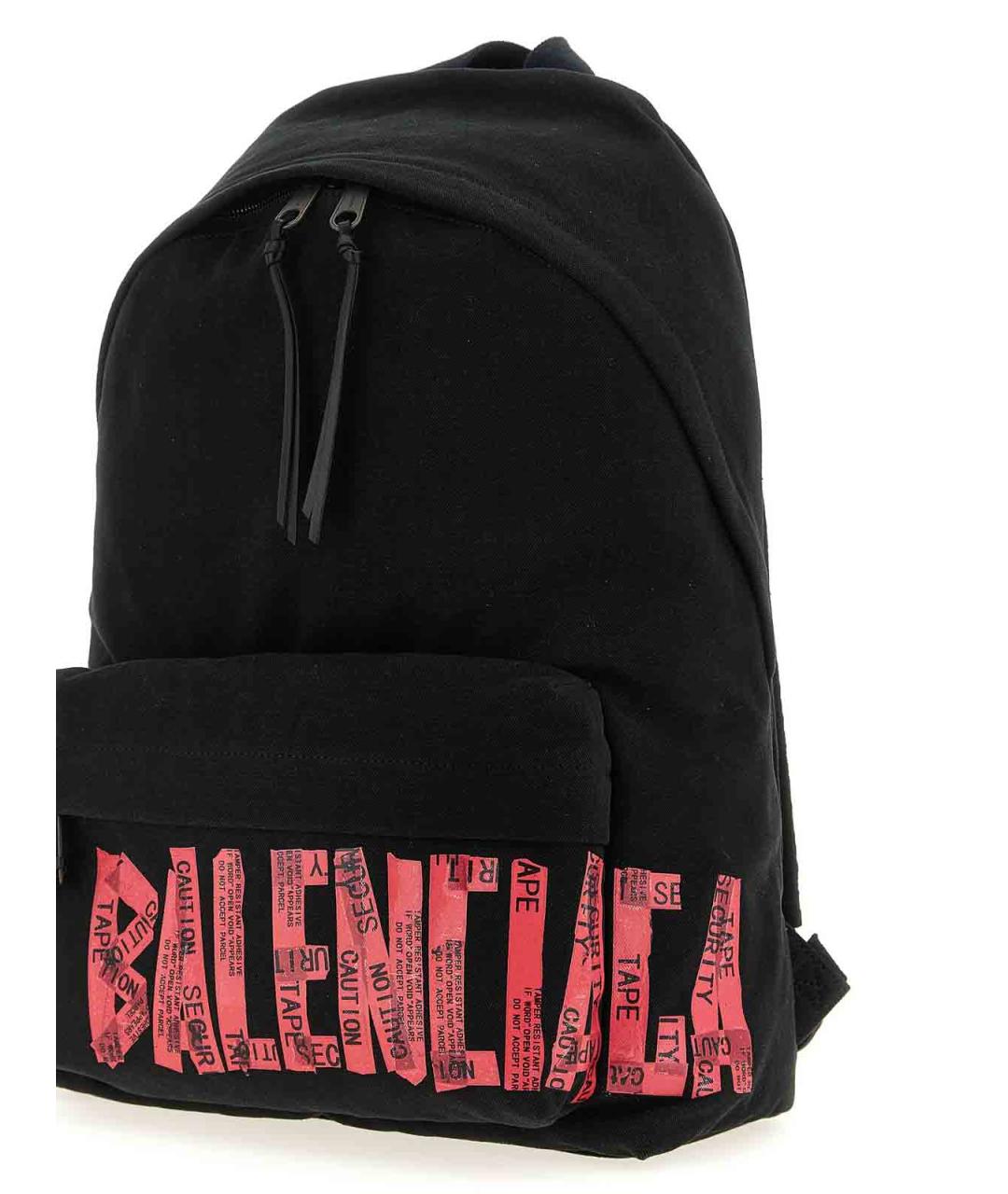 BALENCIAGA Черный синтетический рюкзак, фото 3
