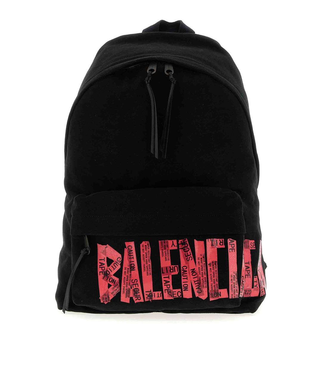 BALENCIAGA Черный синтетический рюкзак, фото 1