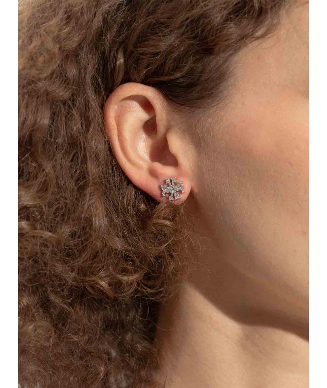 TORY BURCH Серебряные серебряные серьги, фото 4