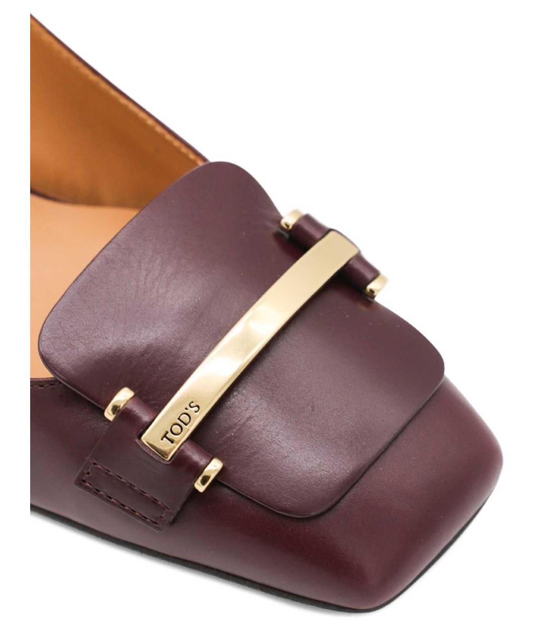 TOD'S Коричневые туфли, фото 5