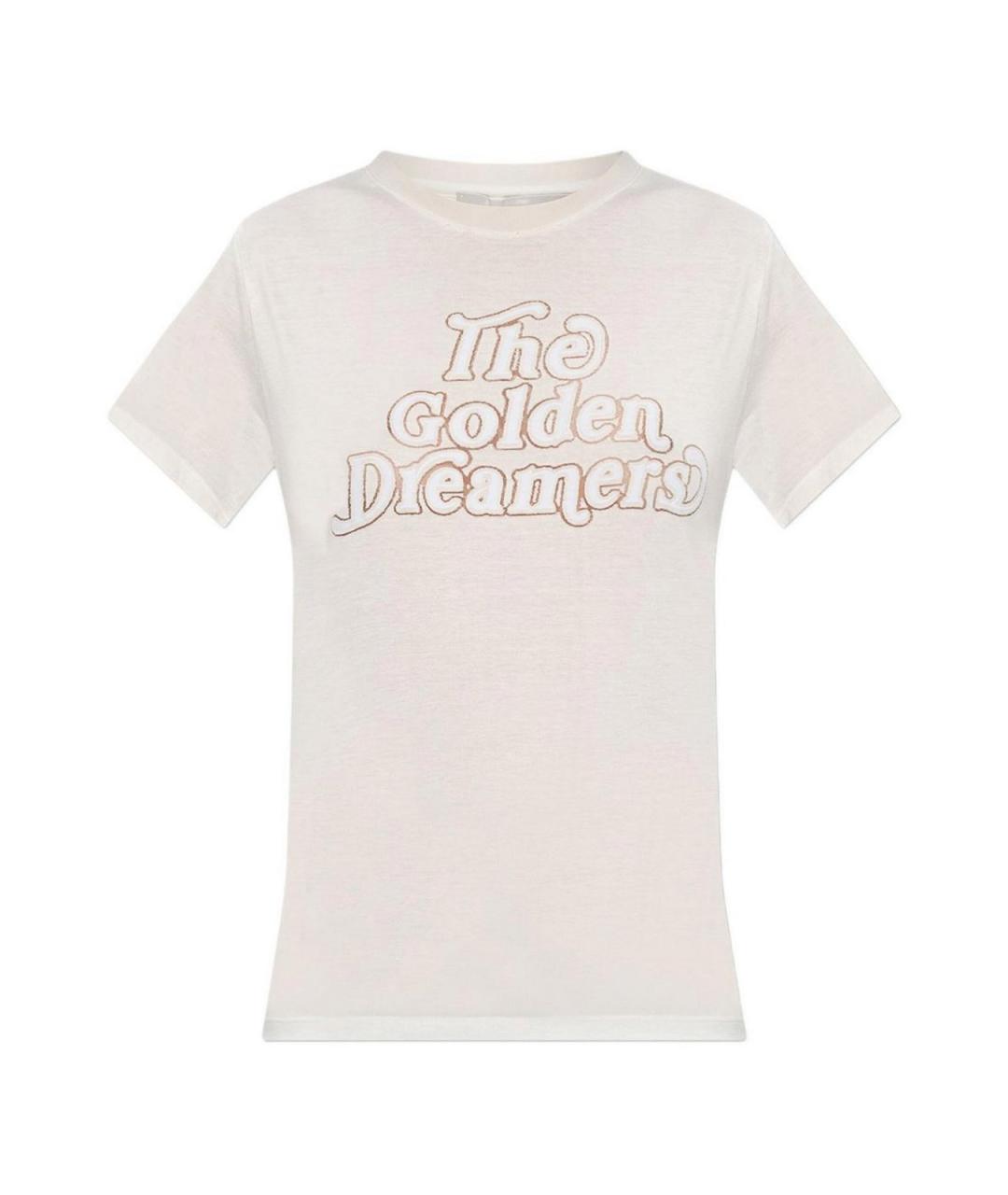 GOLDEN GOOSE Белая футболка, фото 1