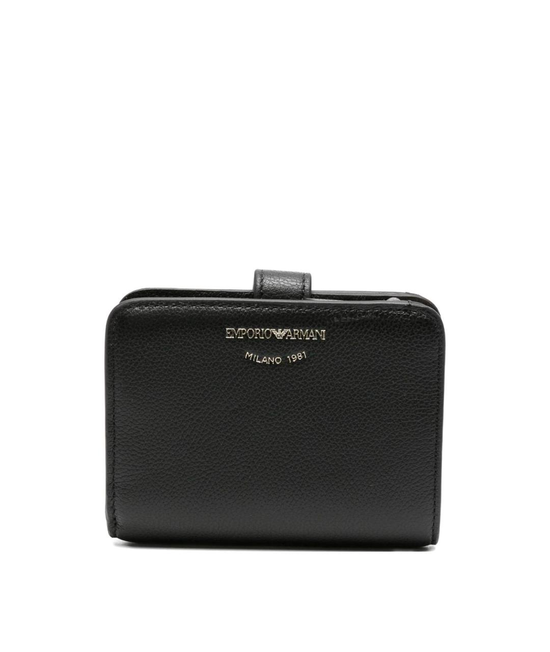 EMPORIO ARMANI Черный кошелек, фото 1