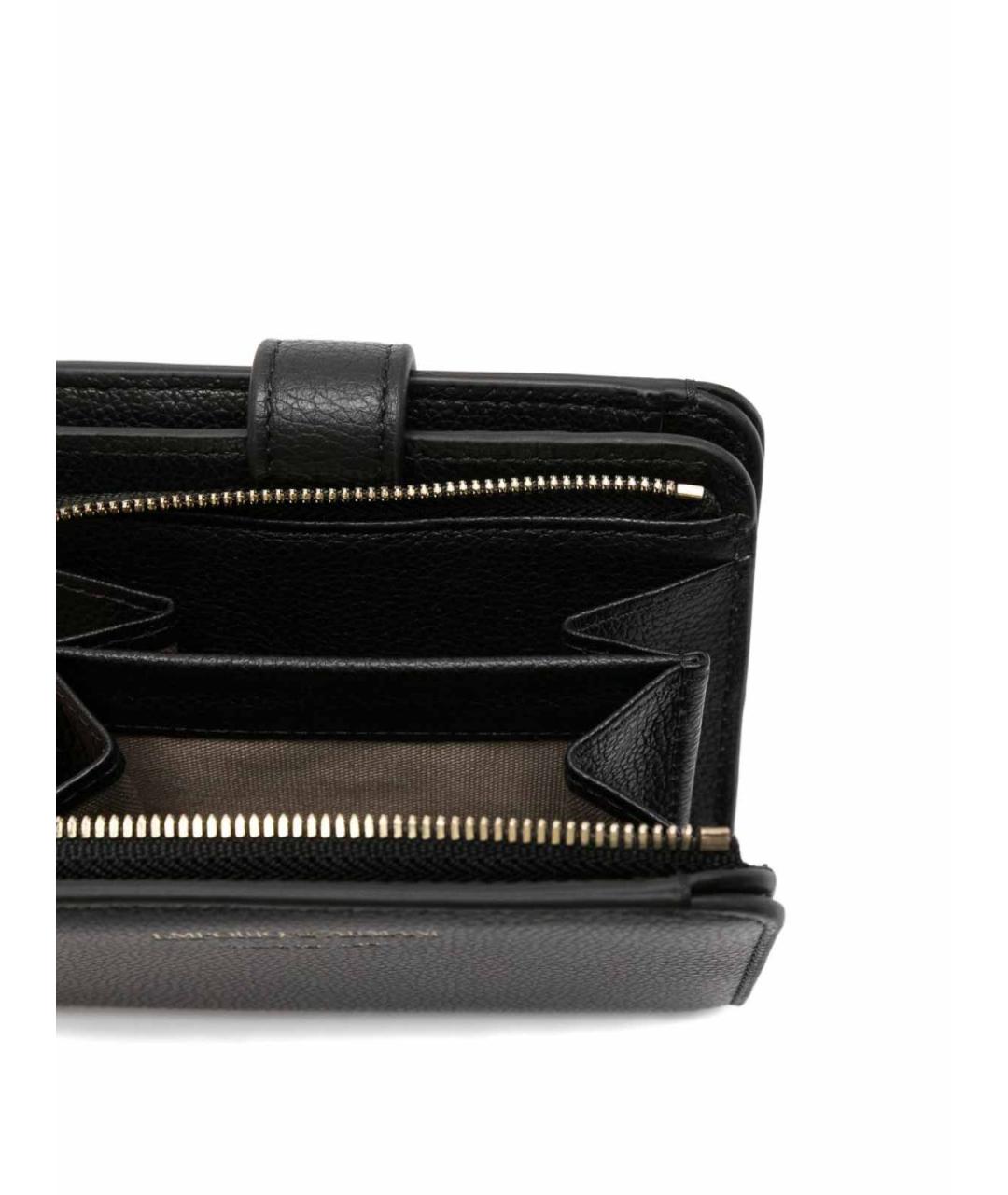 EMPORIO ARMANI Черный кошелек, фото 2