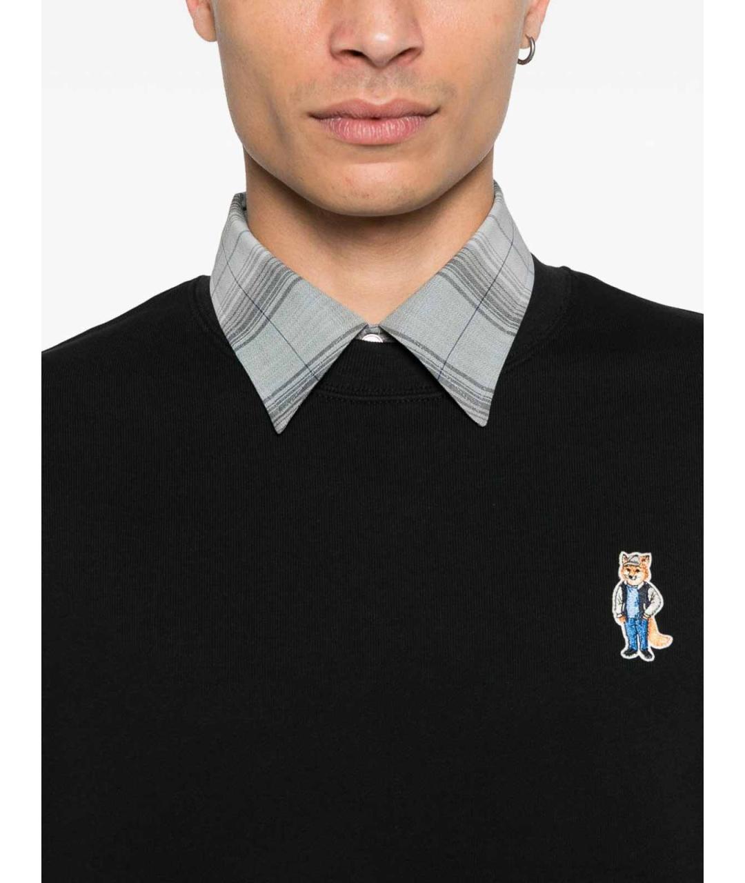 MAISON KITSUNE Черный полиамидовый джемпер / свитер, фото 3