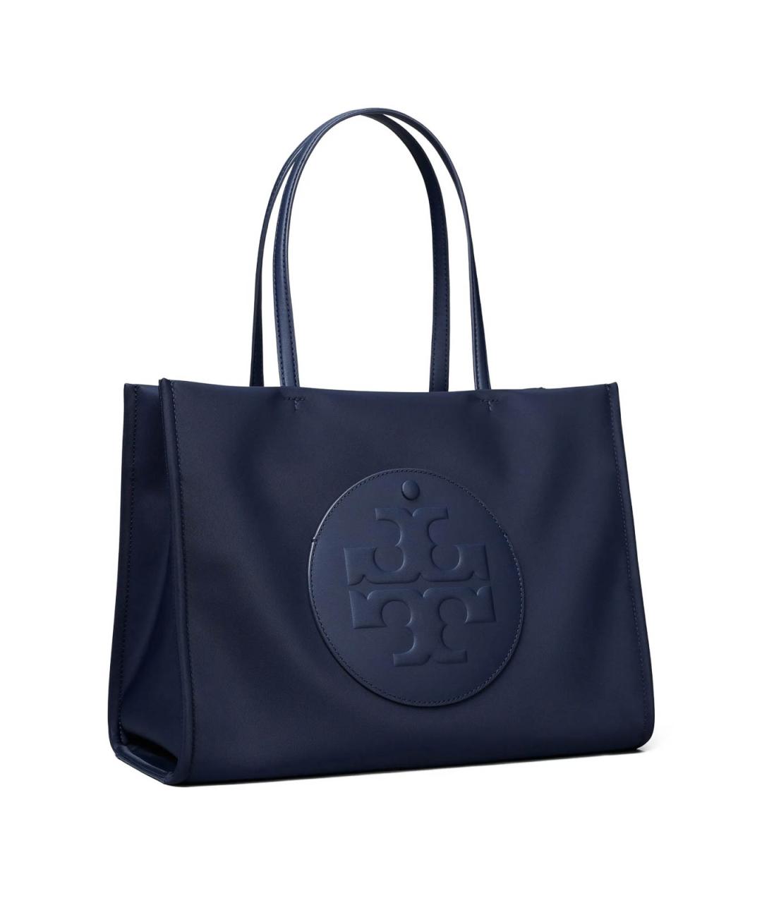 TORY BURCH Синяя тканевая сумка тоут, фото 3