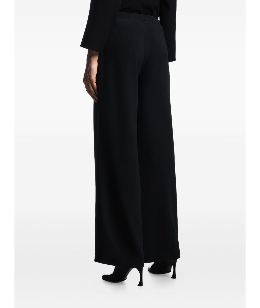 EMPORIO ARMANI Черные брюки широкие, фото 2