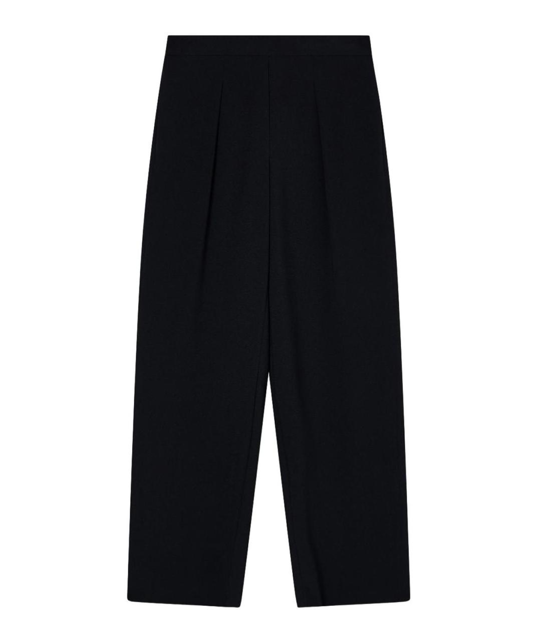 EMPORIO ARMANI Черные брюки широкие, фото 1