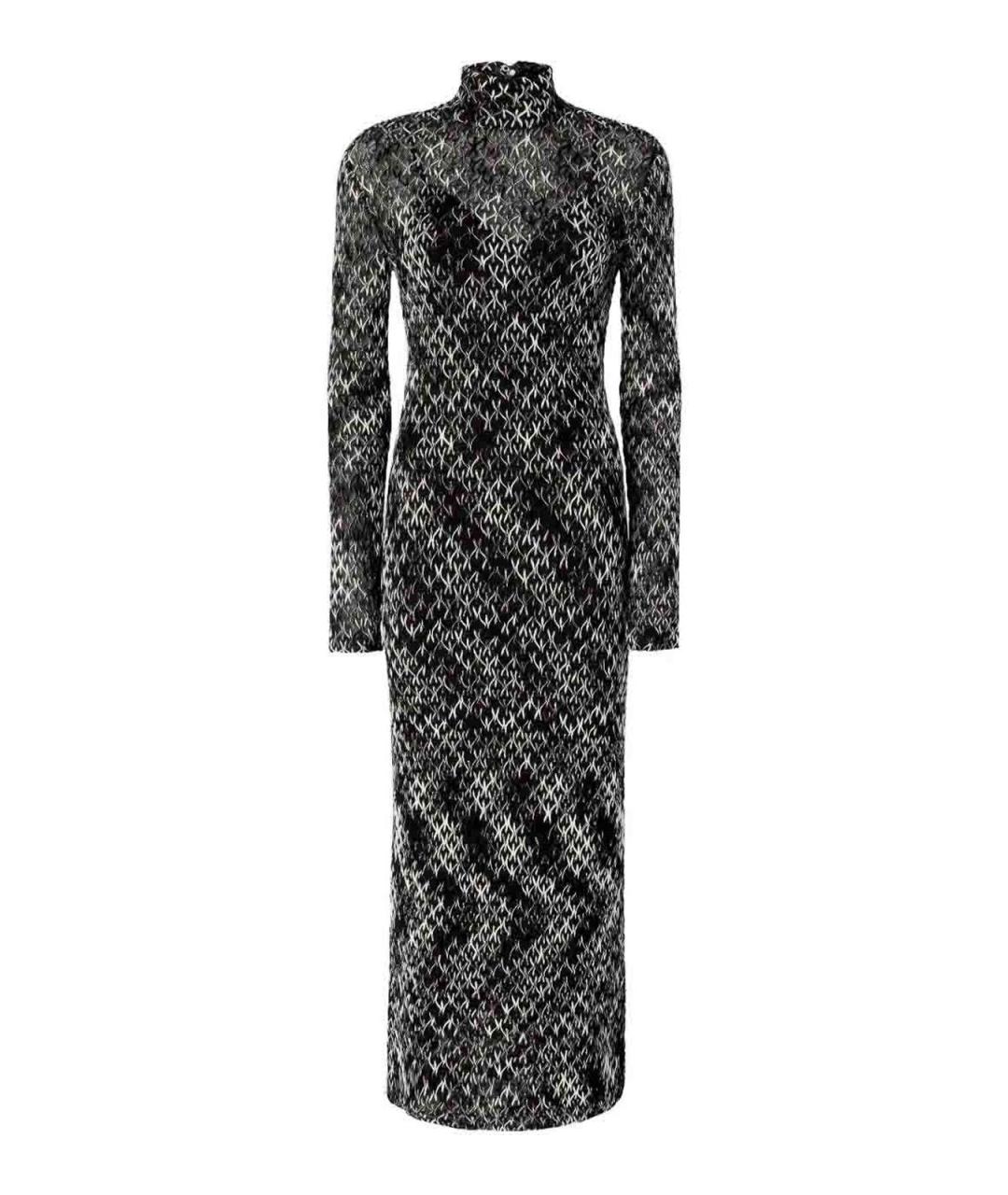 MISSONI Черное шерстяное повседневное платье, фото 1