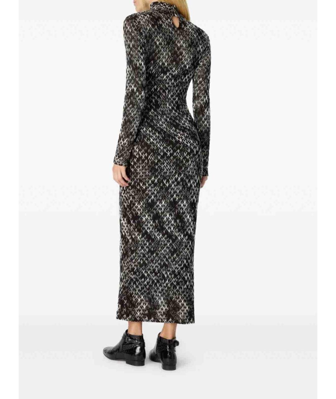 MISSONI Черное шерстяное повседневное платье, фото 4