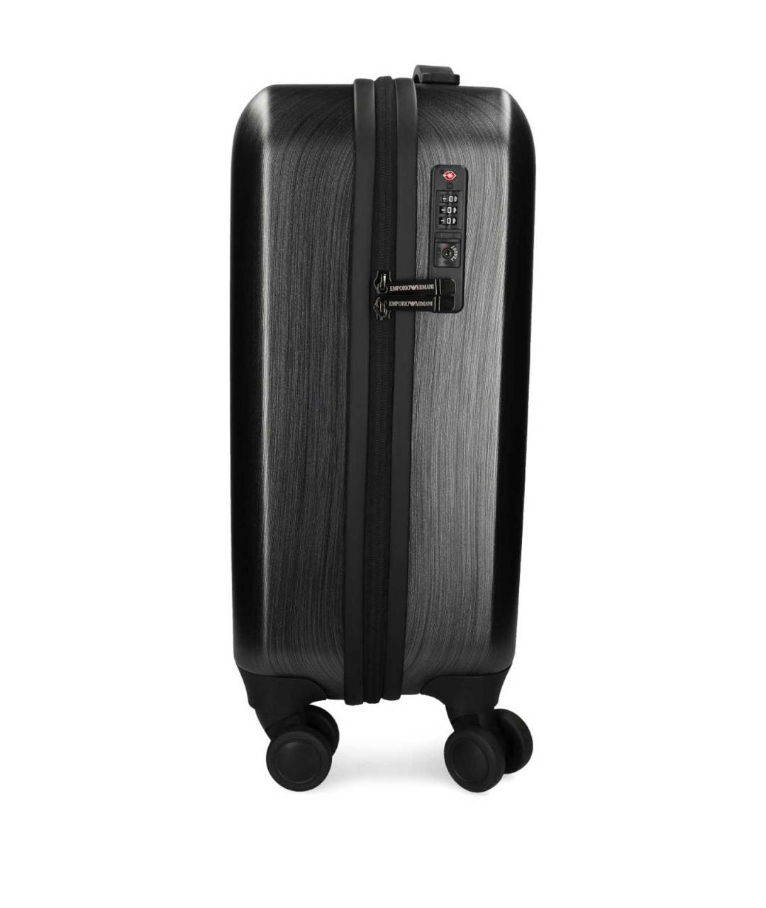 EMPORIO ARMANI Черный чемодан, фото 3