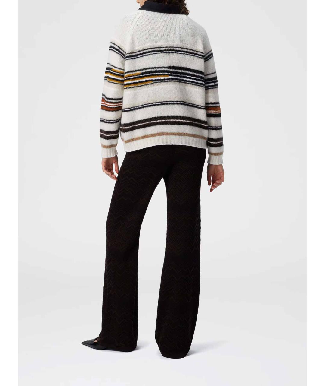 MISSONI Мульти полиэстеровый джемпер / свитер, фото 4