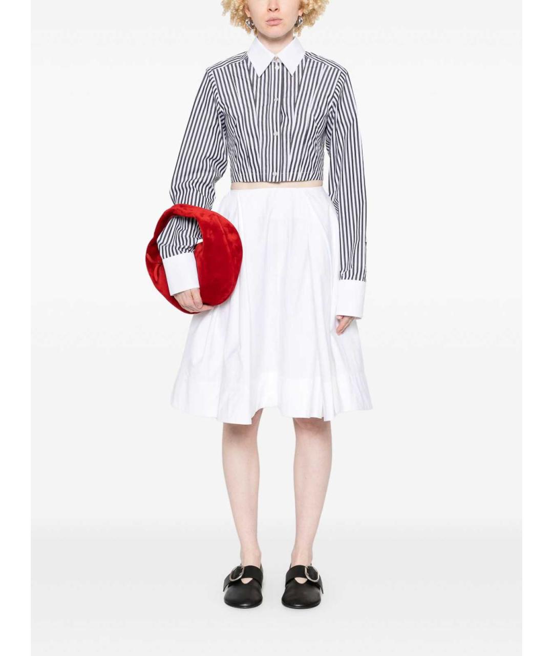 SPORTMAX Мульти хлопковая рубашка, фото 4