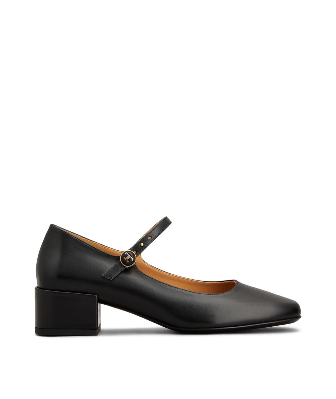 TOD'S Черные текстильные туфли, фото 1