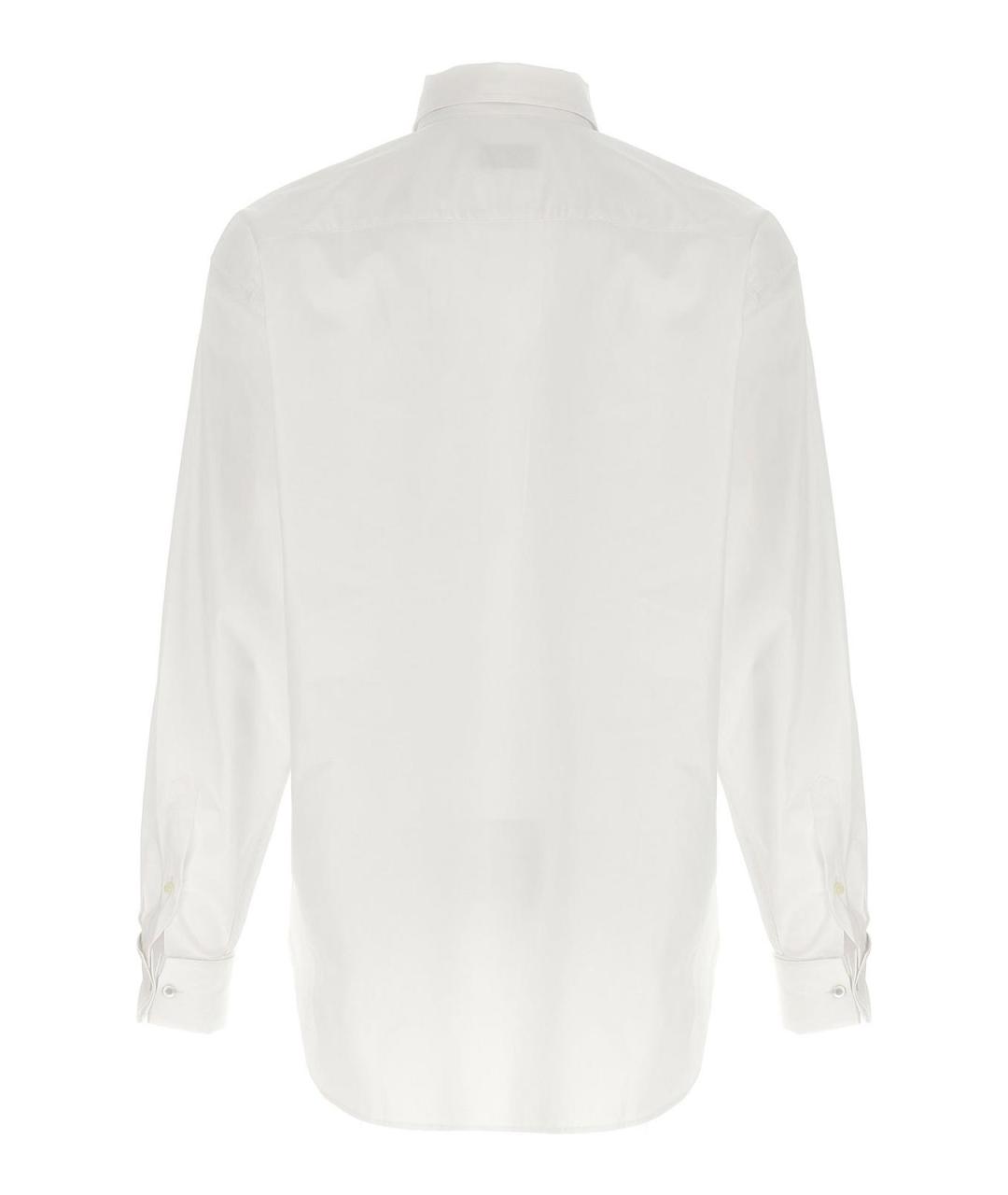 DRIES VAN NOTEN Белая хлопковая кэжуал рубашка, фото 3