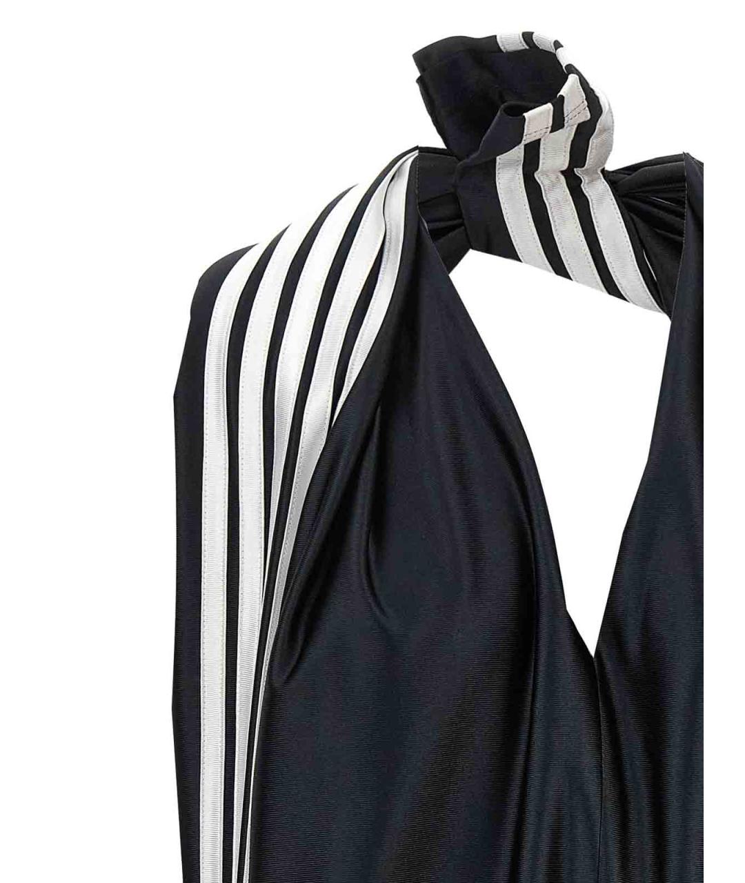 BALENCIAGA Черное полиэстеровое повседневное платье, фото 3