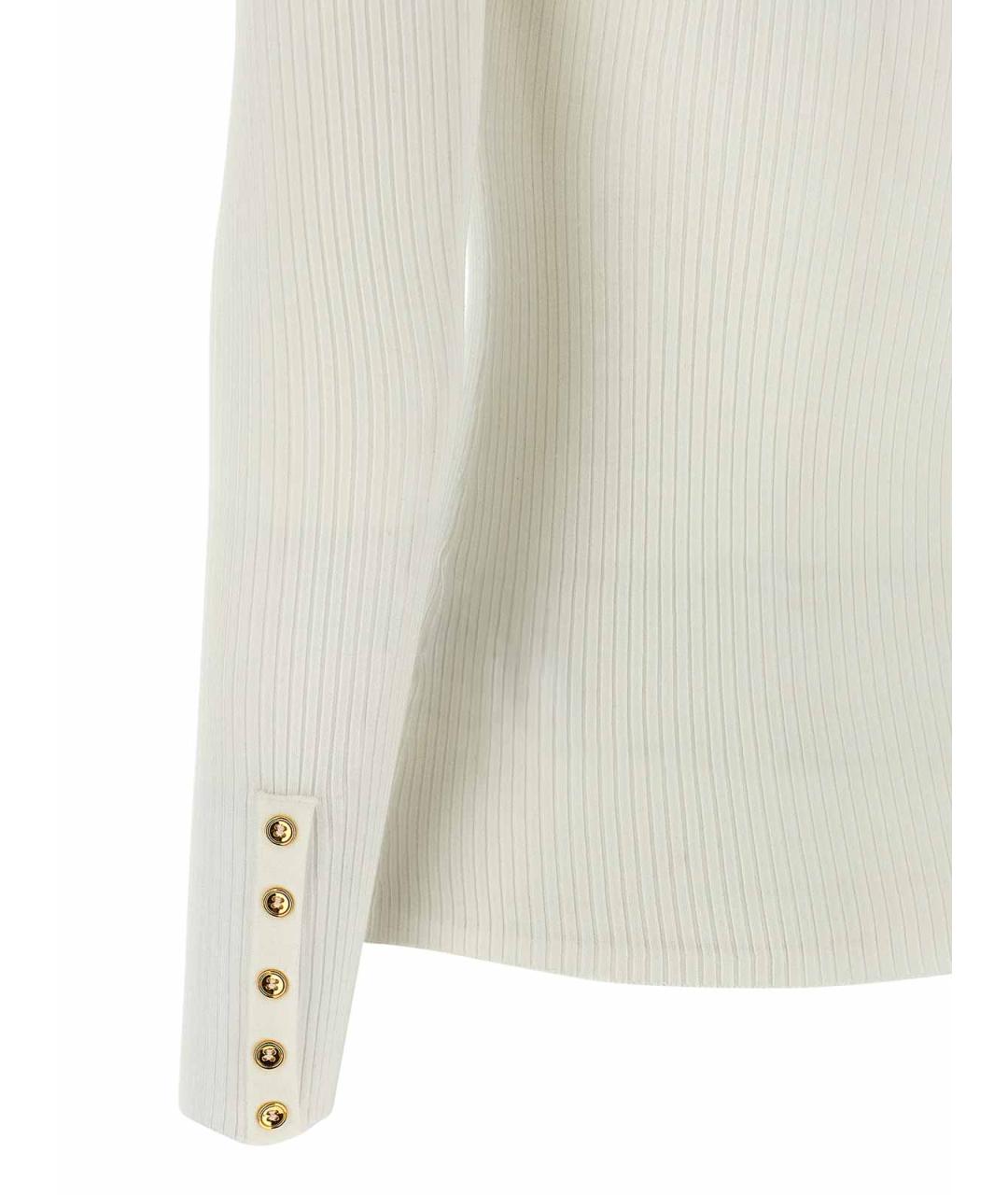 ELISABETTA FRANCHI Белый кардиган, фото 4