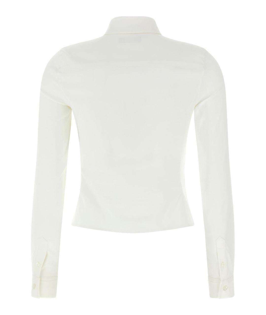 BALENCIAGA Белая хлопковая рубашка, фото 2