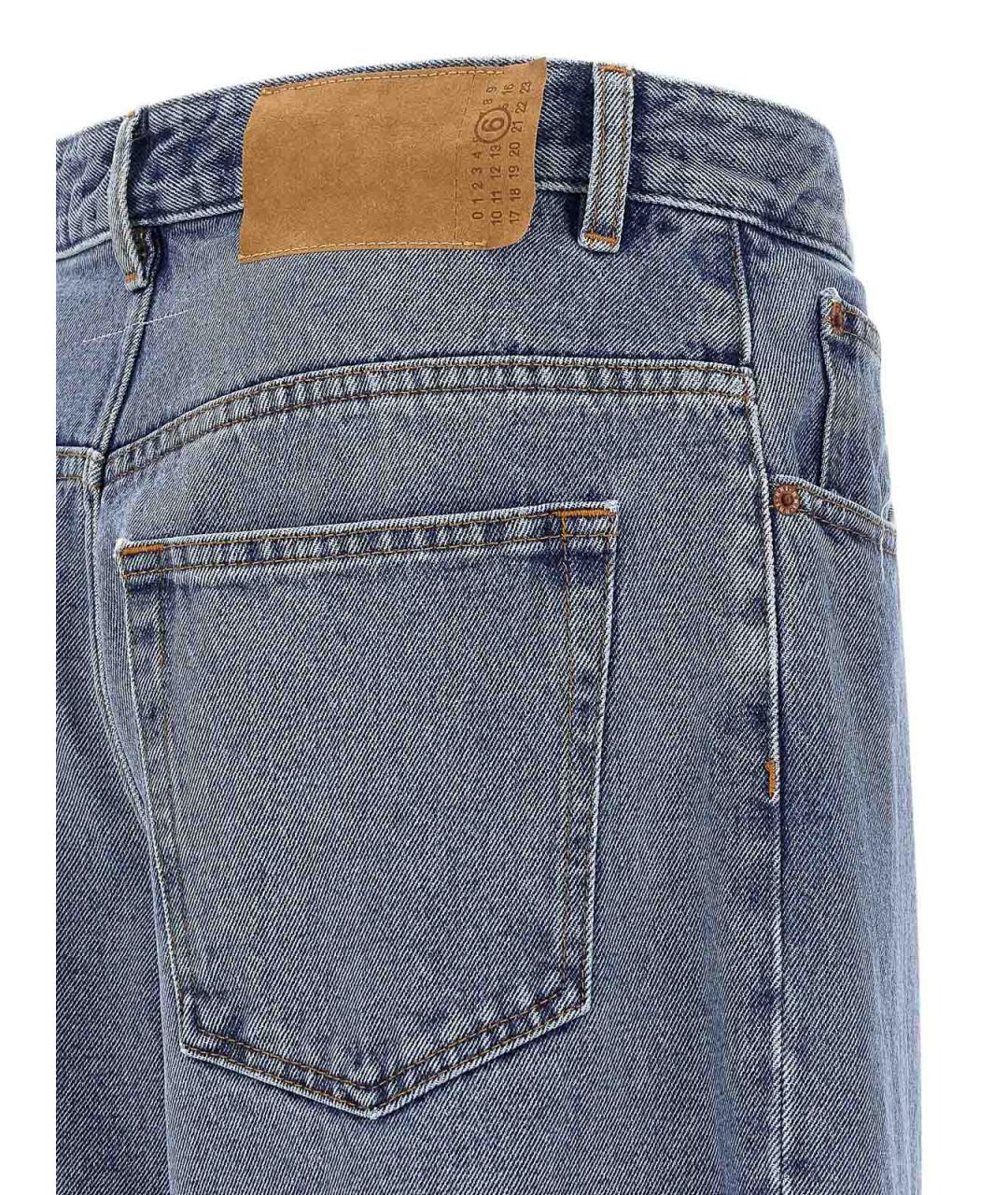 MM6 MAISON MARGIELA Синие джинсы, фото 4