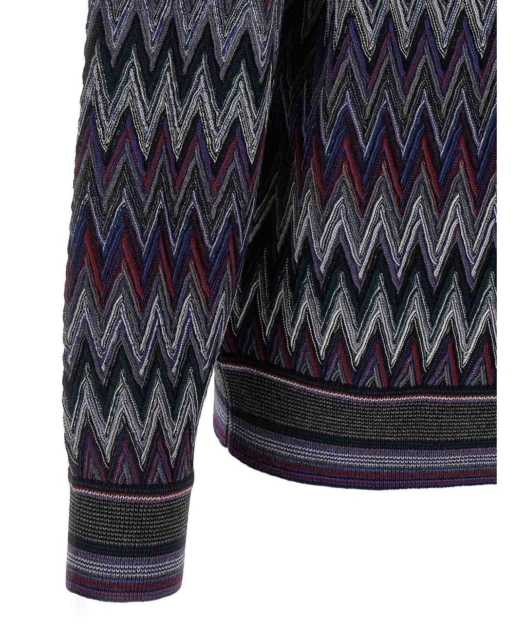 MISSONI Синий шерстяной джемпер / свитер, фото 4