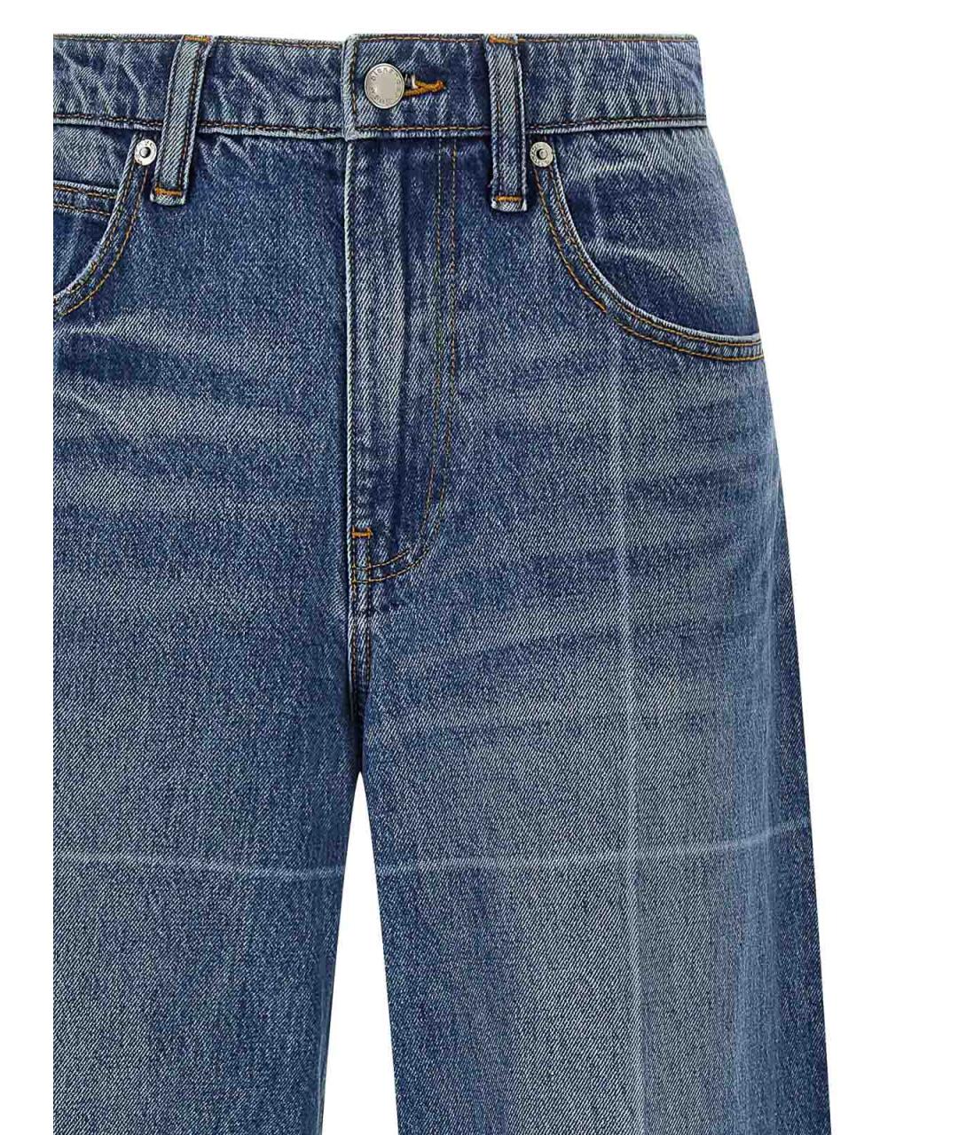 ALEXANDER WANG Синие прямые джинсы, фото 3