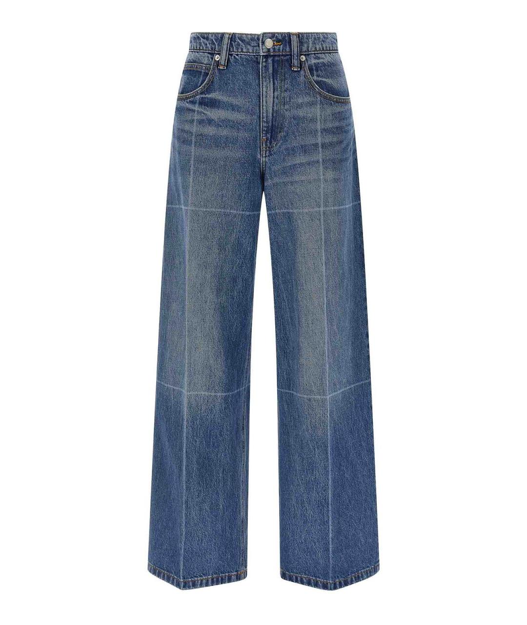 ALEXANDER WANG Синие прямые джинсы, фото 1
