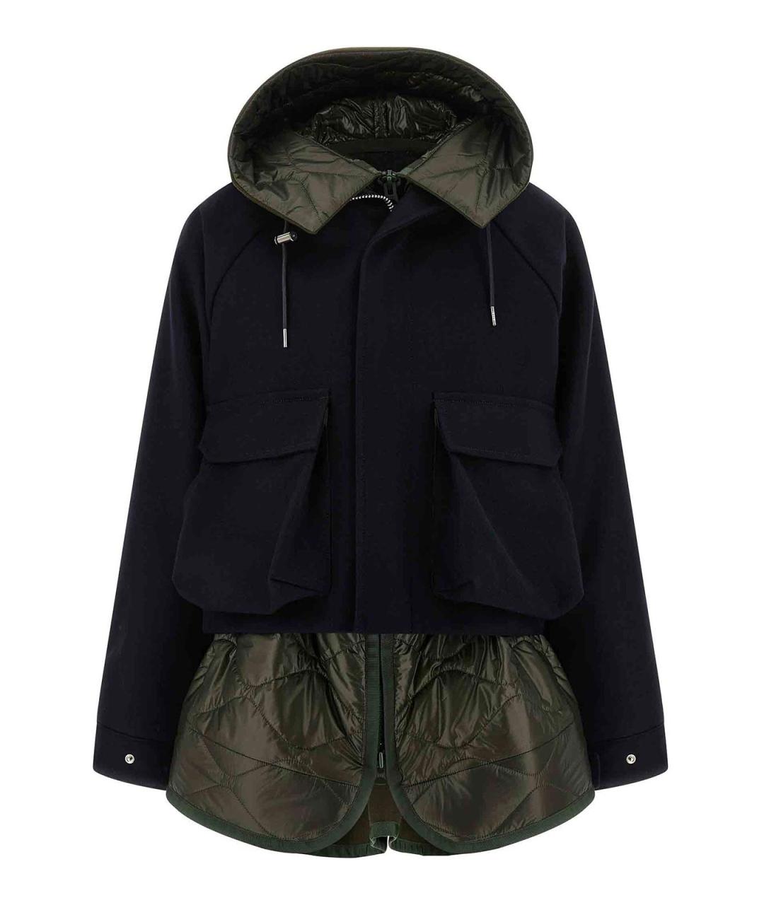SACAI Мульти шерстяная куртка, фото 1