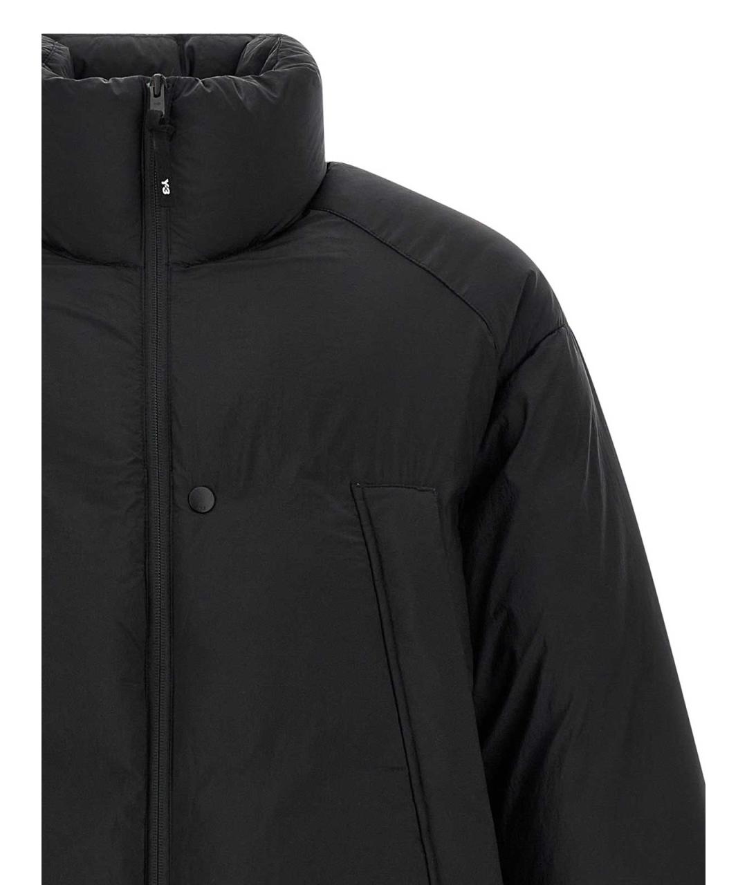 Y-3 Черная полиамидовая куртка, фото 3