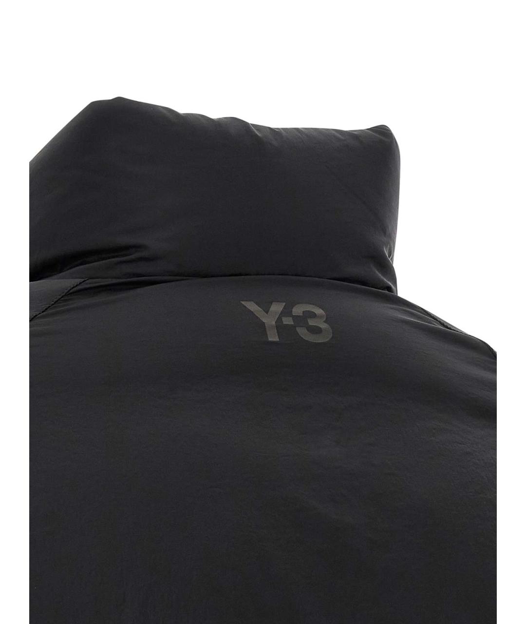 Y-3 Черная полиамидовая куртка, фото 4