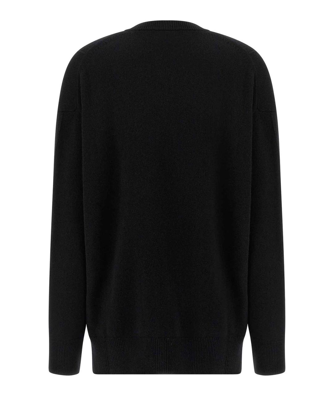 JIL SANDER Черный кашемировый джемпер / свитер, фото 2