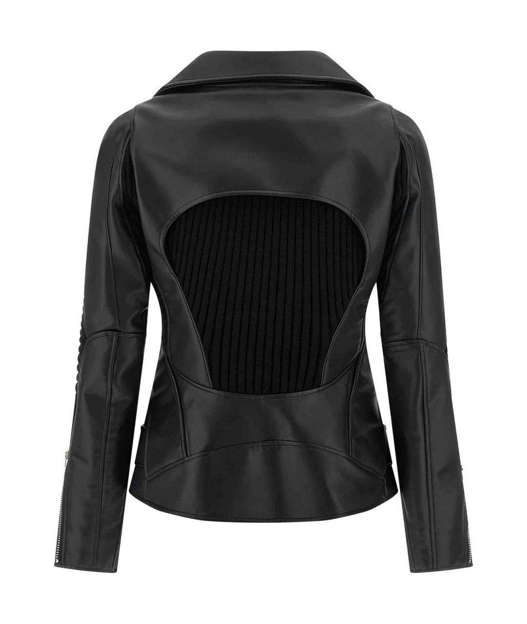 JUNYA WATANABE Черная кожаная куртка, фото 2
