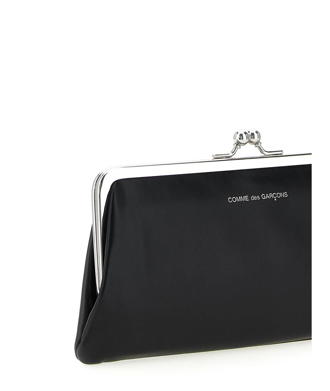 COMME DES GARÇONS WALLET Черный кожаный кошелек, фото 3