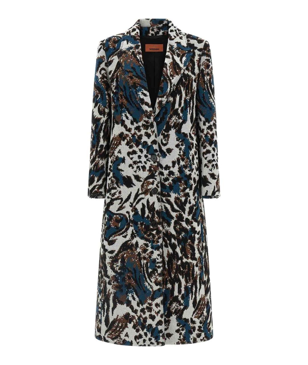 MISSONI Мульти шерстяное пальто, фото 1