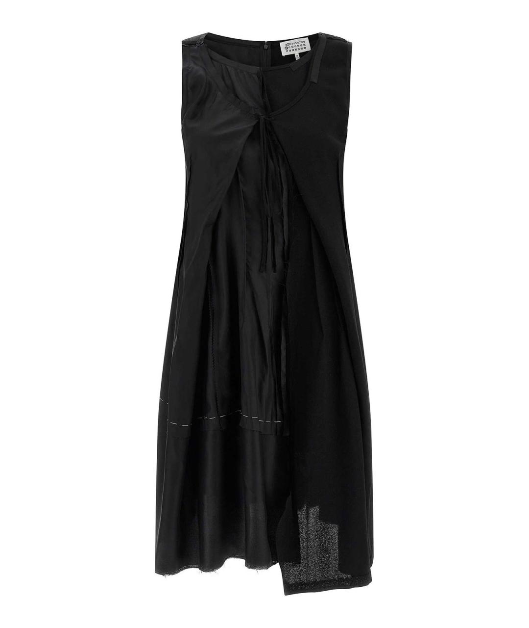 MAISON MARGIELA Черное повседневное платье, фото 1