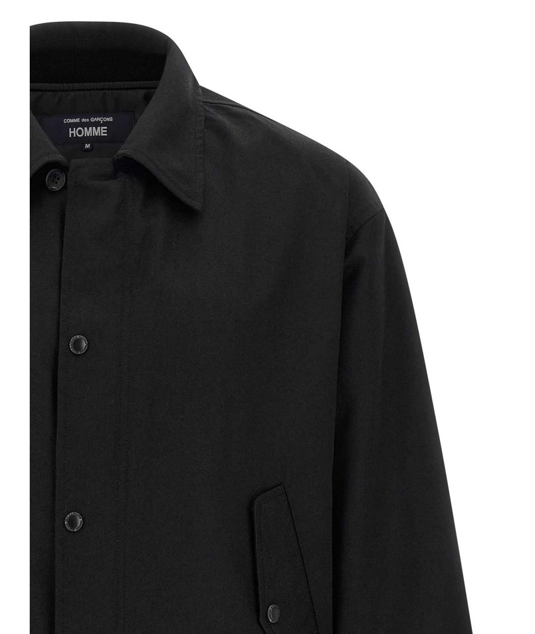 COMME DES GARÇONS HOMME PLUS Черная шерстяная куртка, фото 3