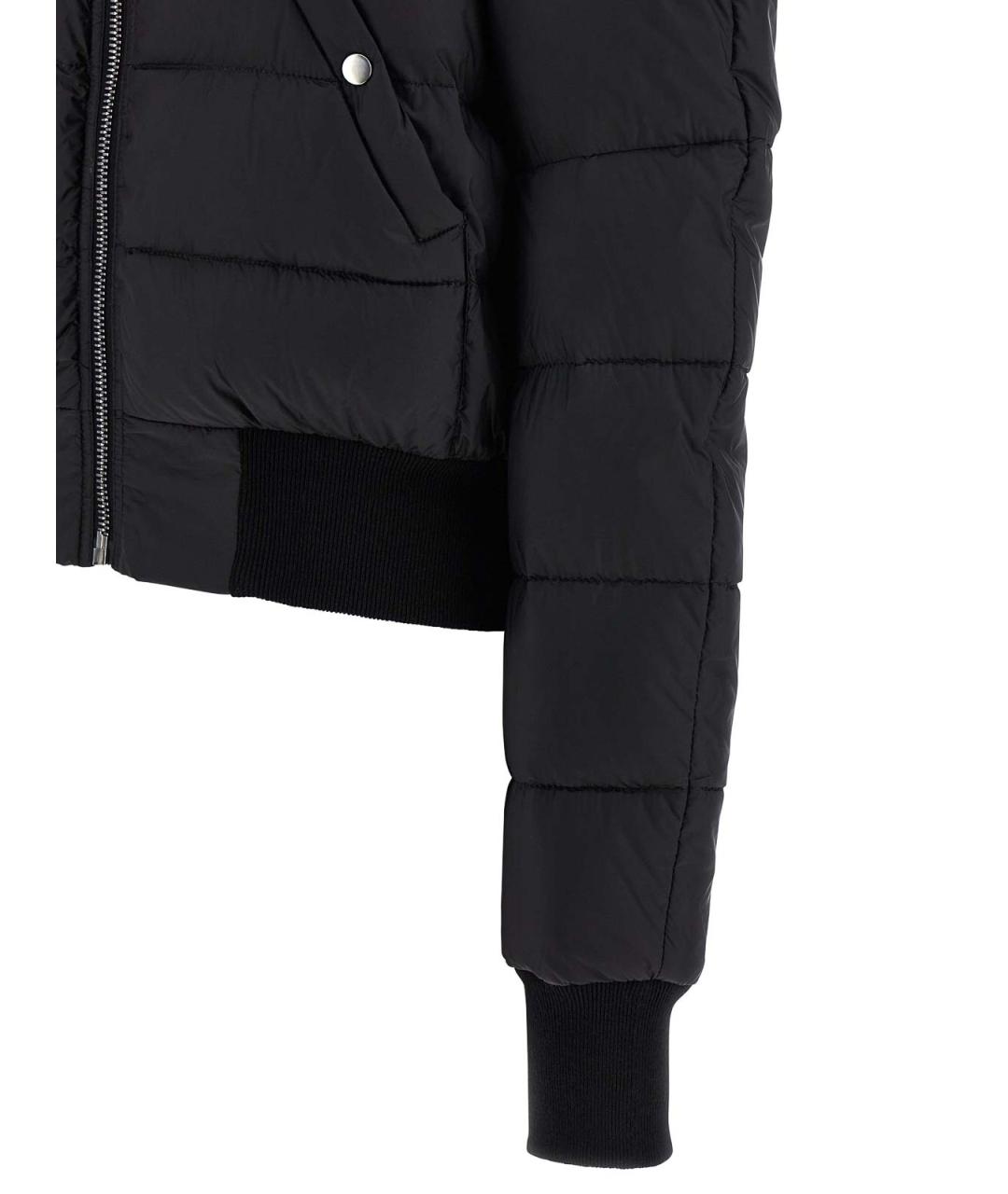 RICK OWENS Черная полиамидовая куртка, фото 4