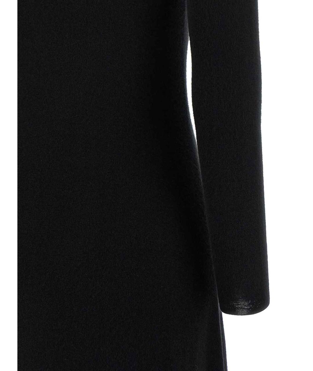 TOM FORD Черное кашемировое повседневное платье, фото 4