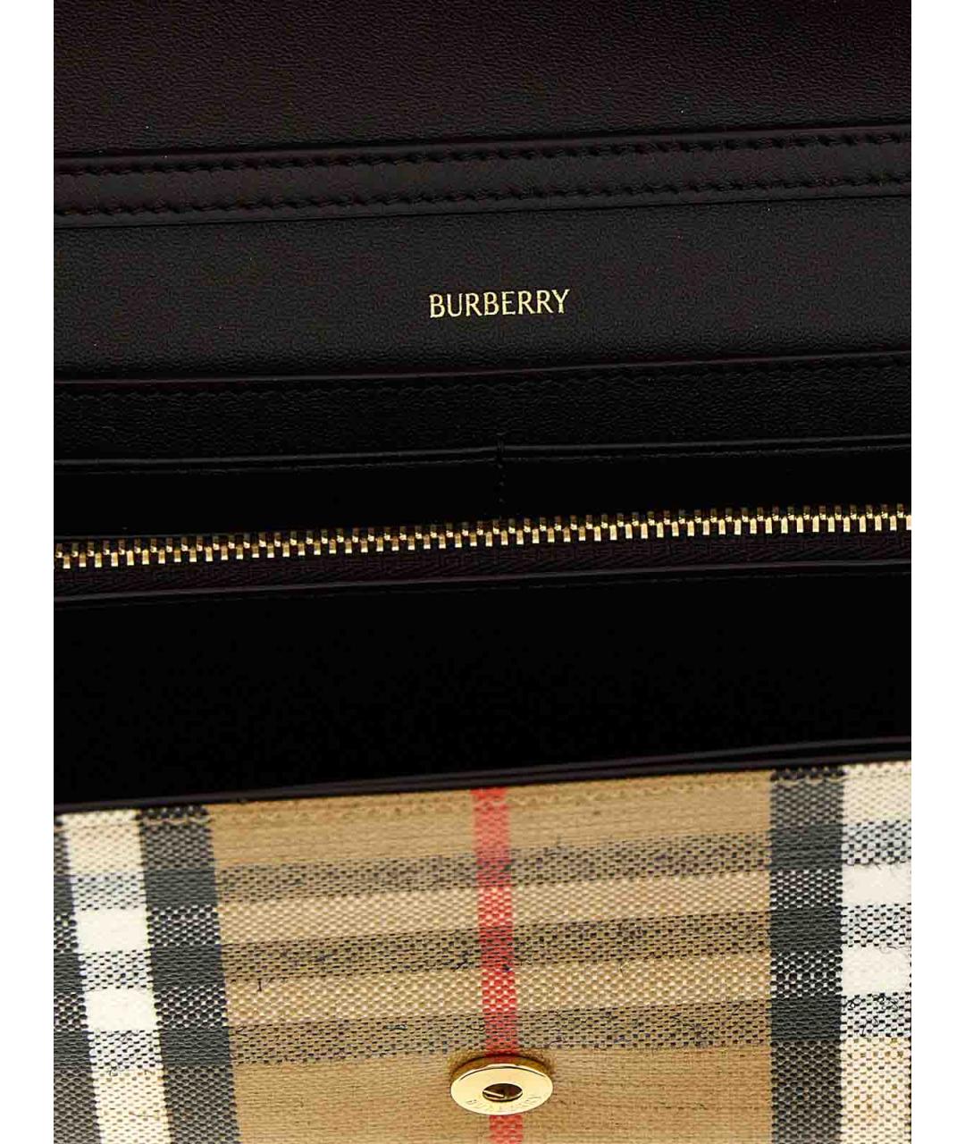 BURBERRY Мульти кожаный кошелек, фото 4
