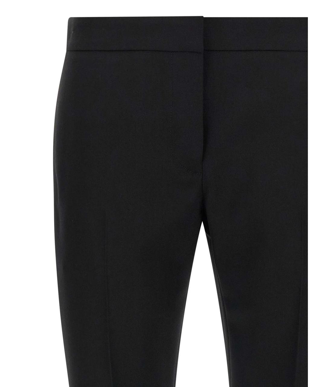 ALEXANDER MCQUEEN Черные шерстяные брюки узкие, фото 3