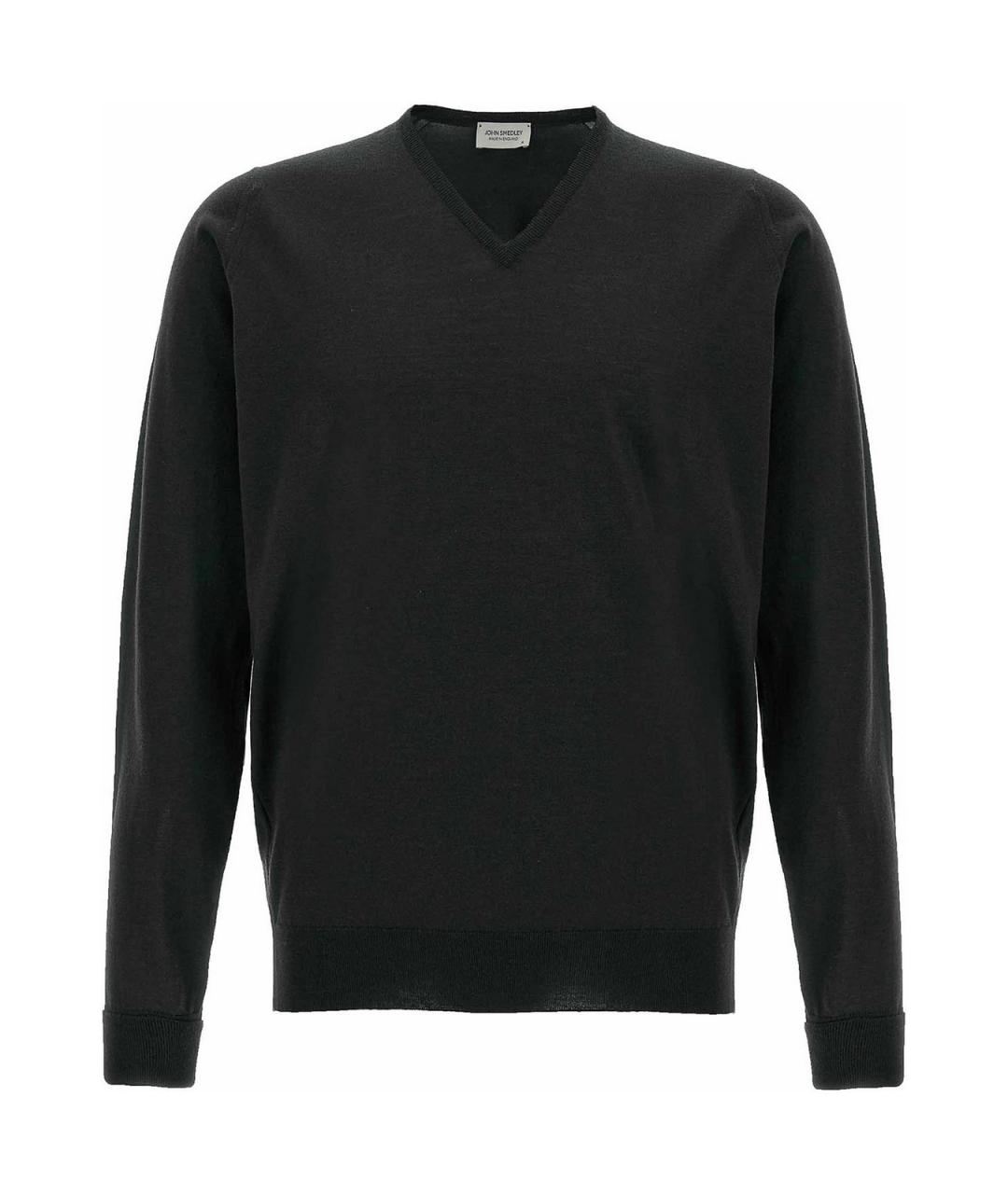 JOHN SMEDLEY Черный кардиган, фото 1