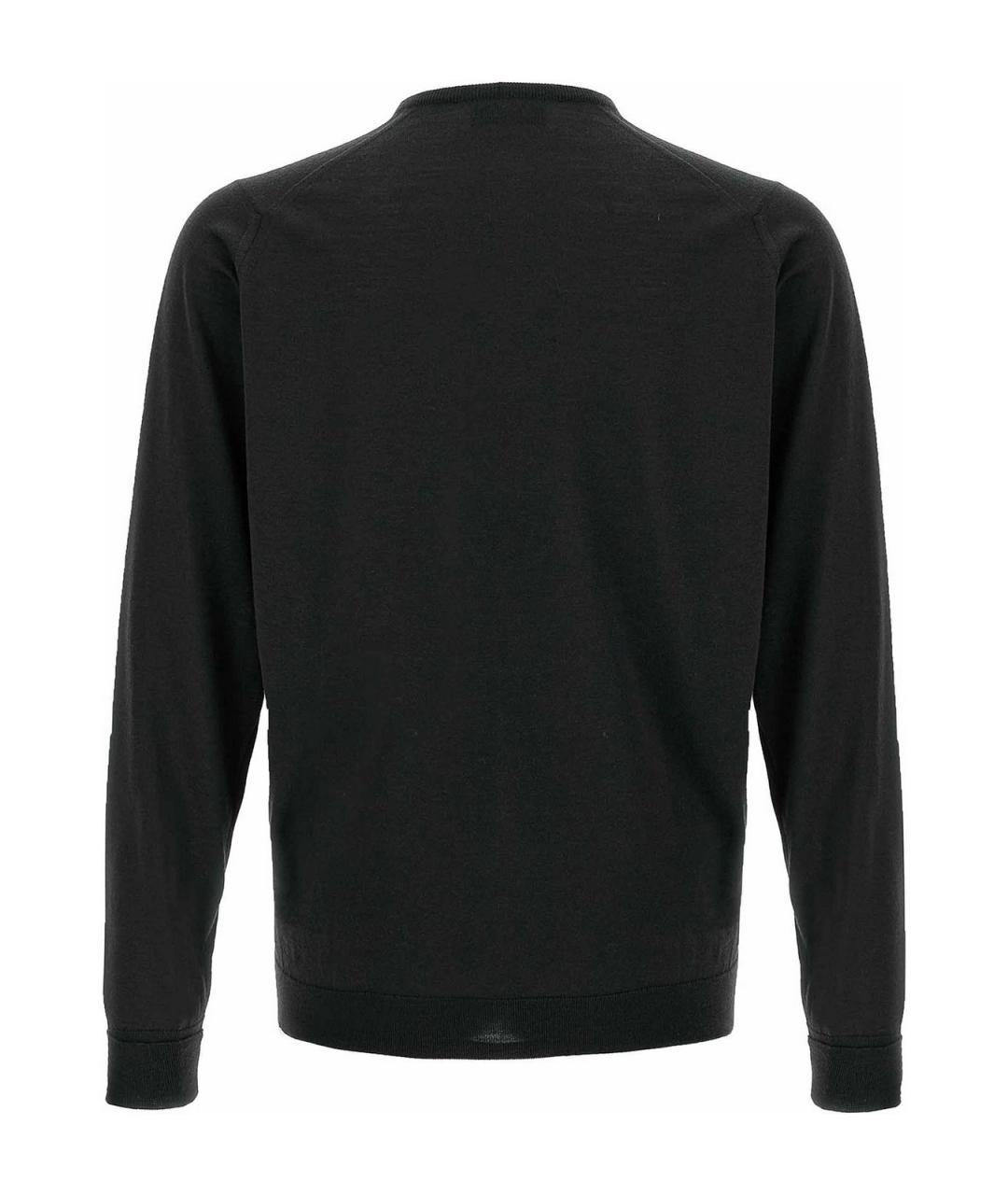 JOHN SMEDLEY Черный кардиган, фото 2