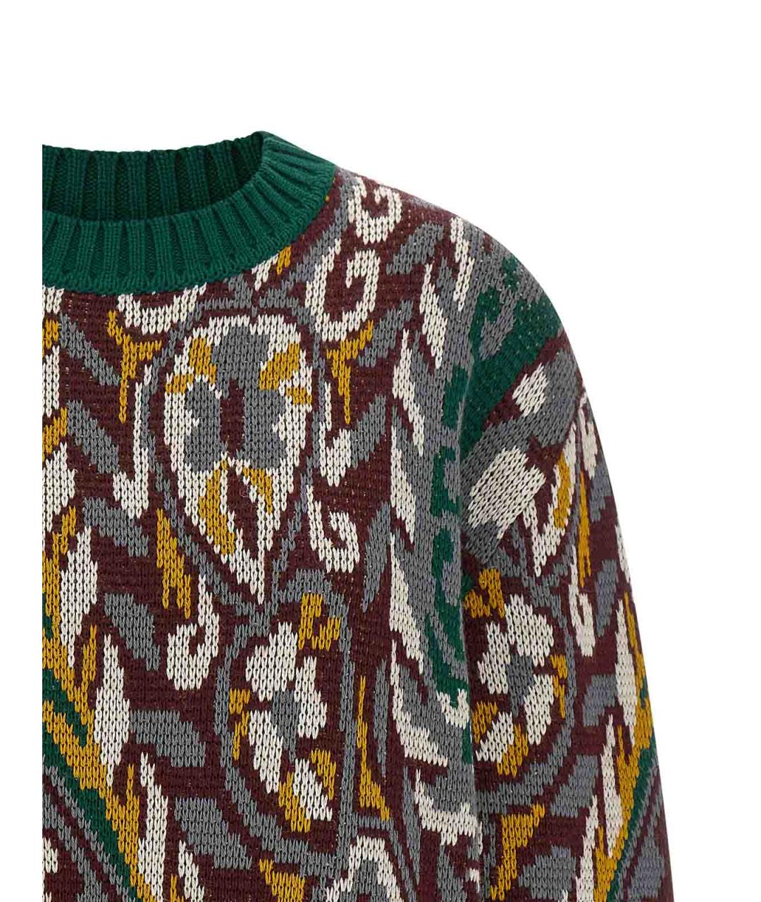 ETRO Мульти шерстяной джемпер / свитер, фото 3