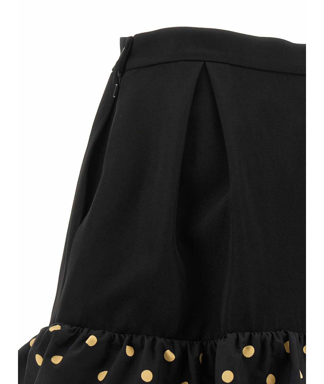 MOSCHINO Черная юбка миди, фото 4