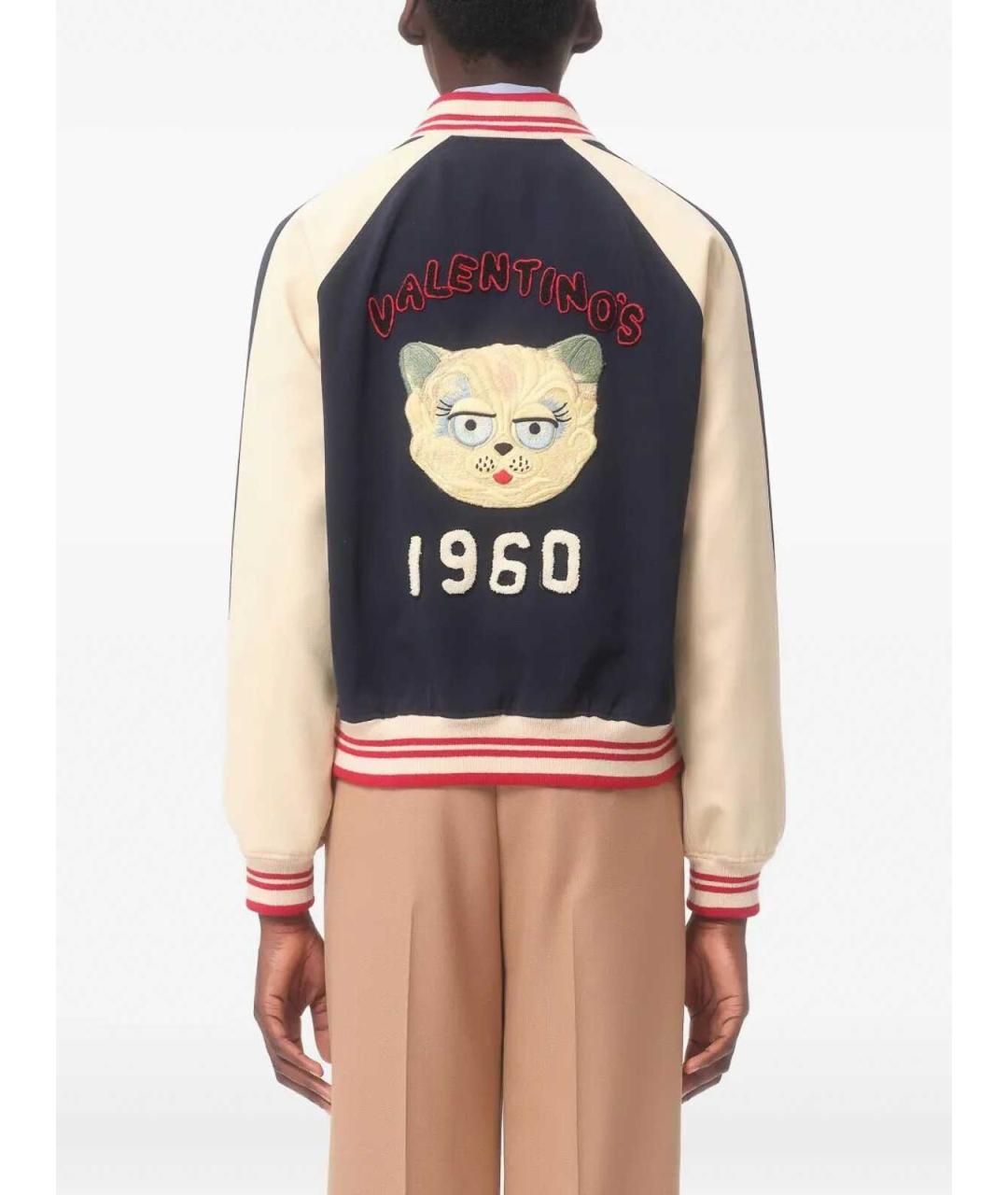 VALENTINO Синяя шерстяная куртка, фото 6
