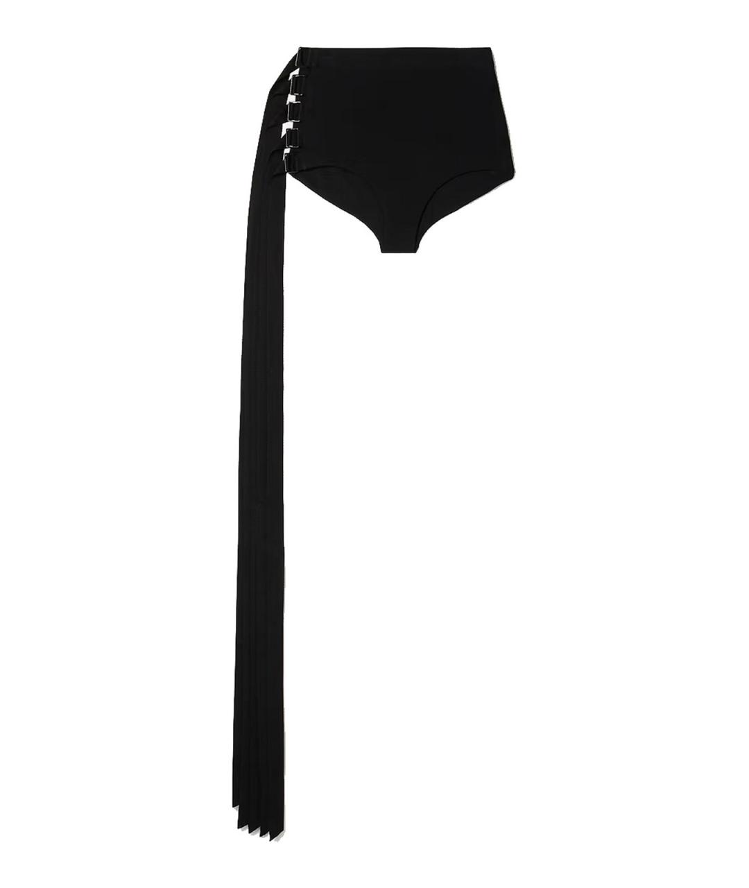 ANN DEMEULEMEESTER Черные вискозные шорты, фото 1