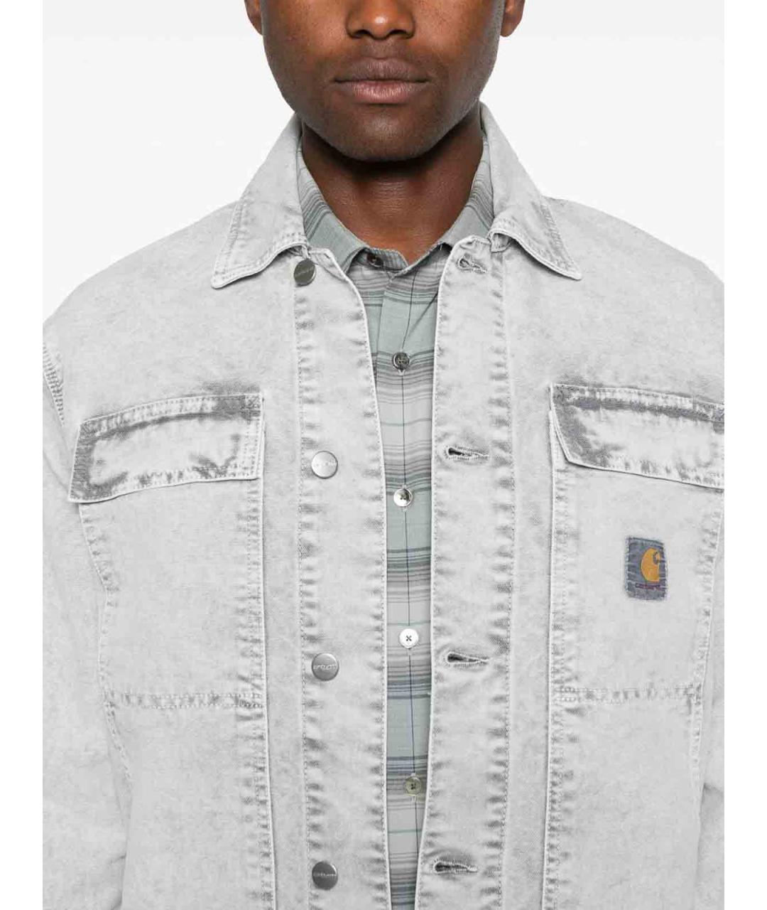 CARHARTT Серая хлопковая куртка, фото 3
