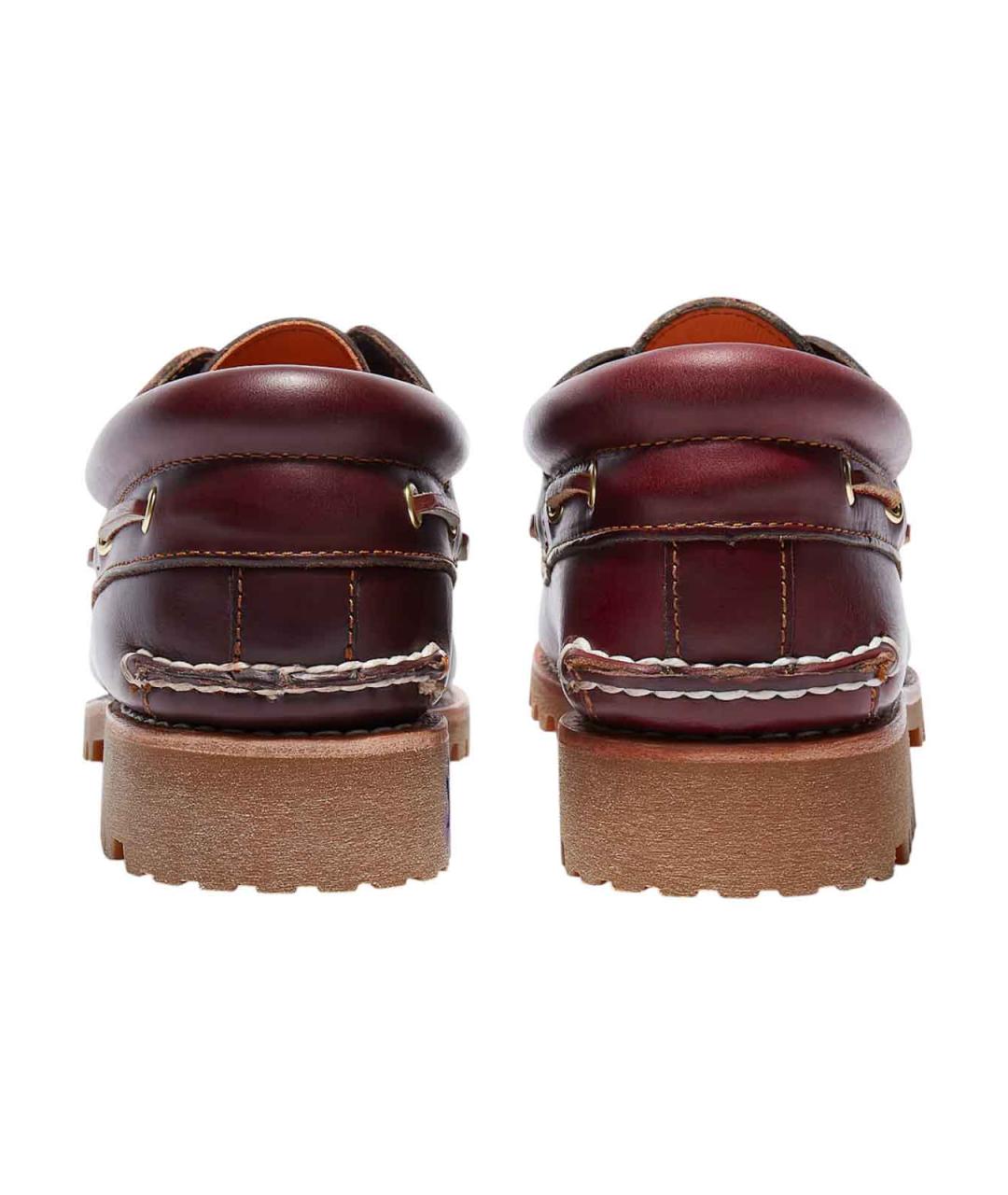 TIMBERLAND Бордовые кожаные туфли, фото 4