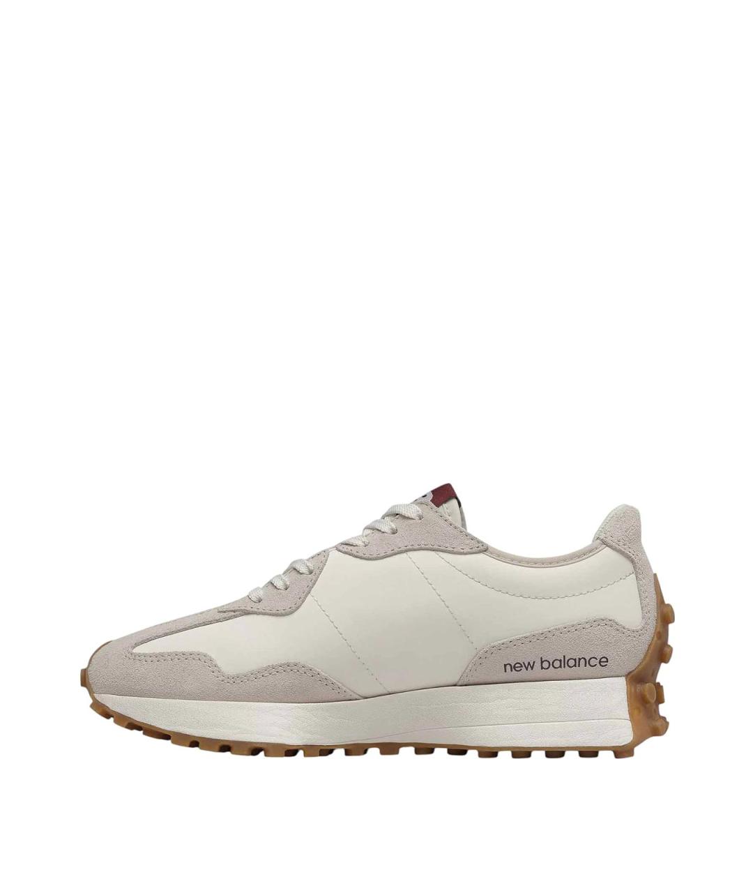 NEW BALANCE Бежевые замшевые кроссовки, фото 2