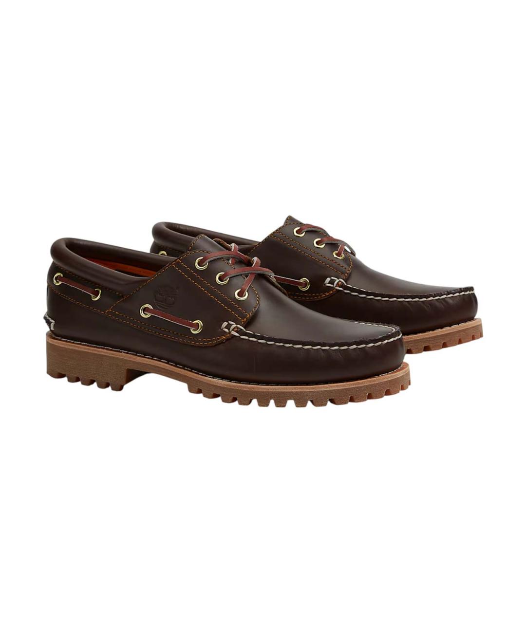 TIMBERLAND Коричневые кожаные туфли, фото 3
