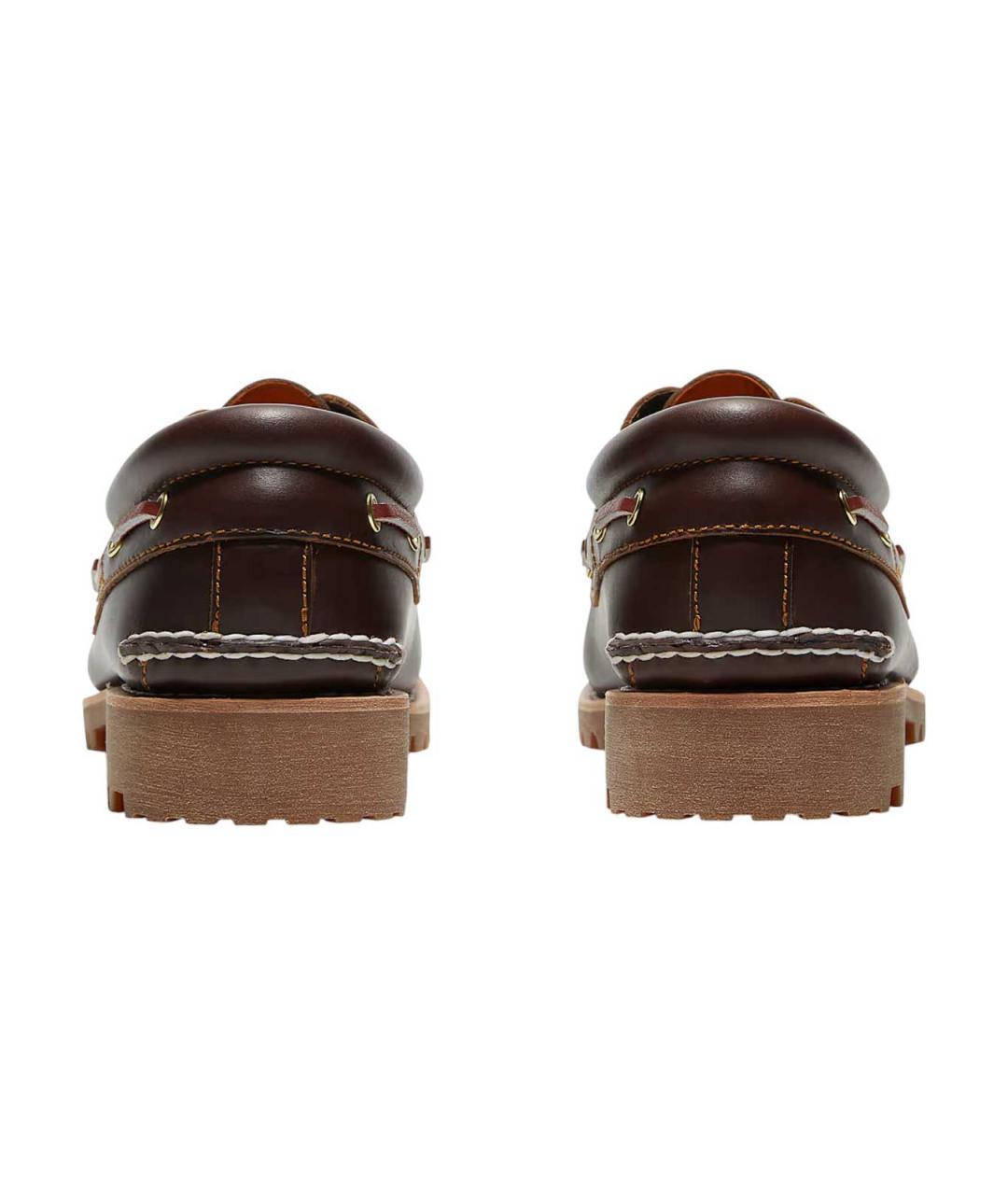 TIMBERLAND Коричневые кожаные туфли, фото 4